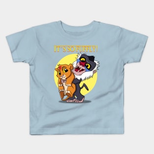 The Lion Fluffy Kids T-Shirt